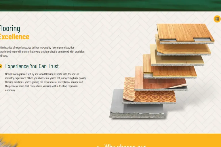 Modern Flooring Service & Lead Generation Platform screenshot 2