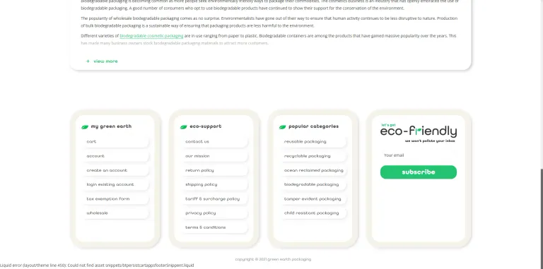 Eco-Friendly Packaging & Sustainable Product Branding Platform screenshot 4
