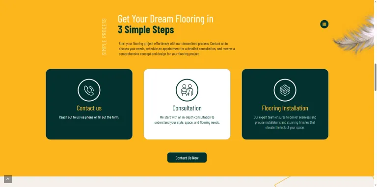 Modern Flooring Service & Lead Generation Platform screenshot 5