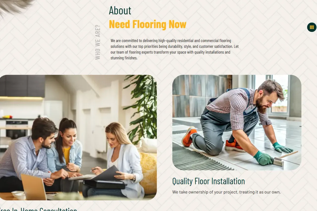Modern Flooring Service & Lead Generation Platform screenshot 6