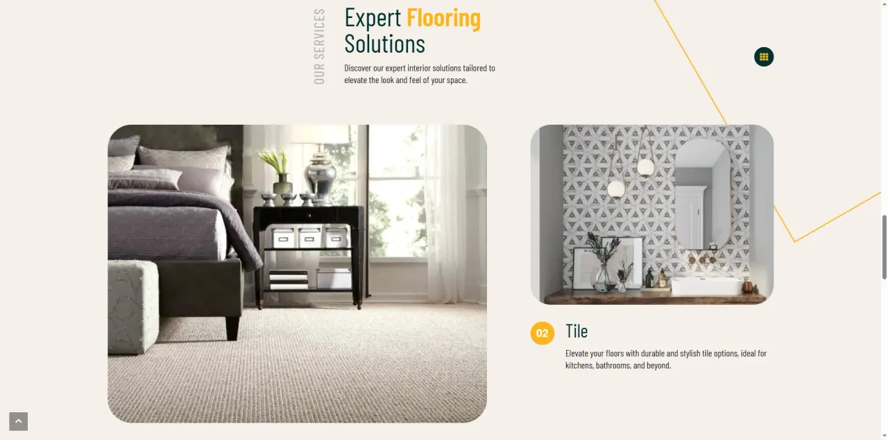 Modern Flooring Service & Lead Generation Platform screenshot 4
