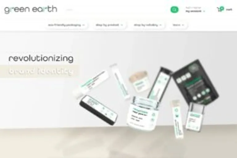 Eco-Friendly Packaging & Sustainable Product Branding Platform