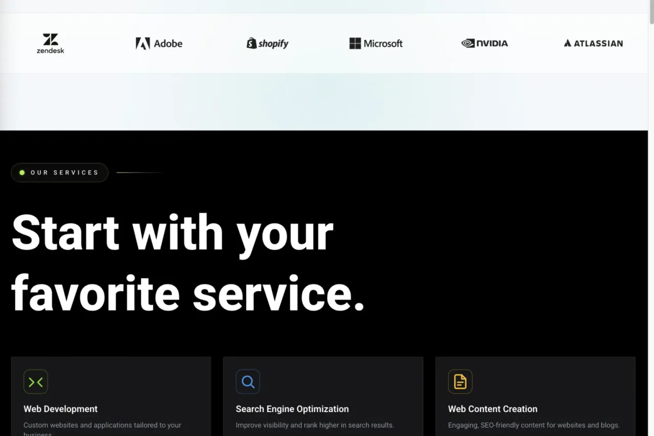 High-Performance Agency Website for KreativeByte screenshot 7